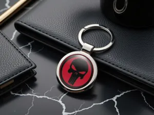 Auto Pet Keyfob Metallic Durable Design